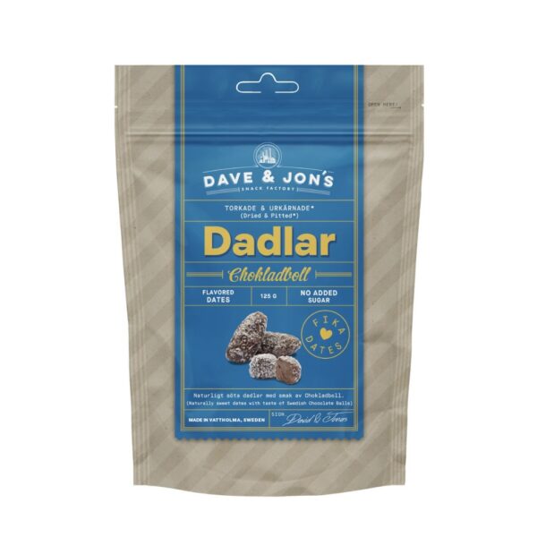 Dadlar Chokladboll