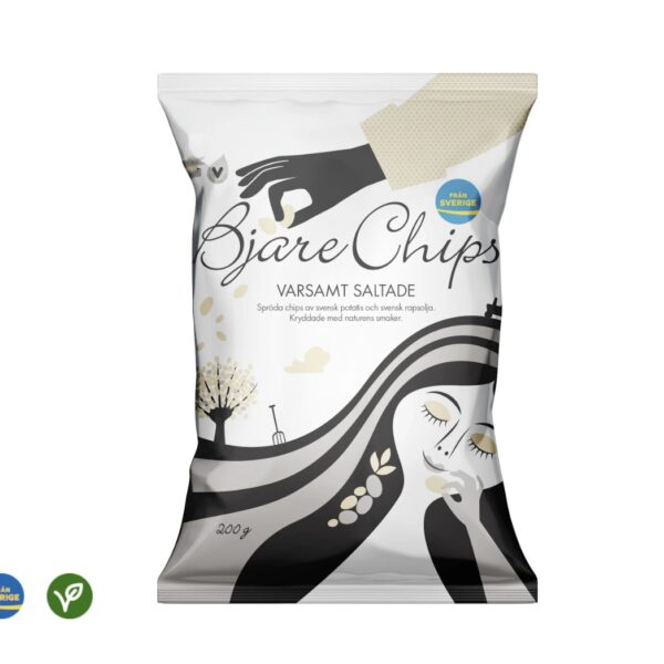 Chips Varsamt Saltade