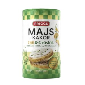 Majskakor Dill & Gräslök