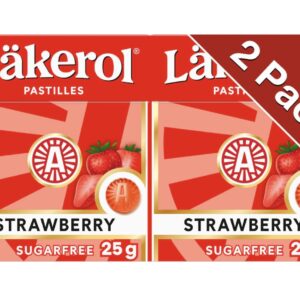 Halstabletter Classic Strawberry Sockerfri 2x25g