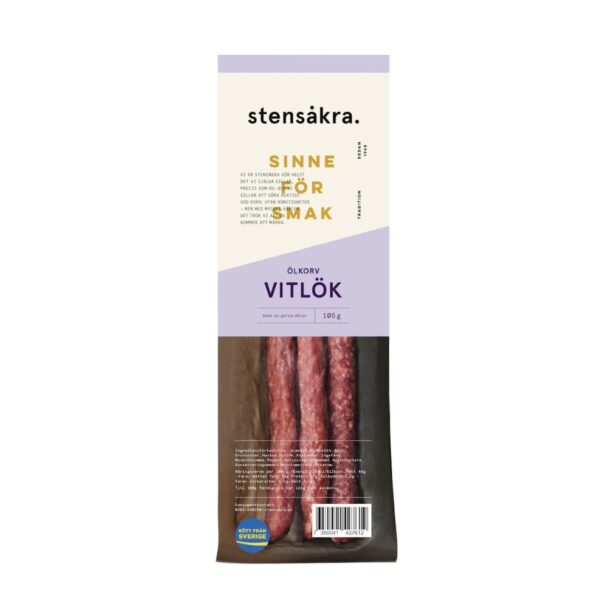 Ölkorv Vitlök