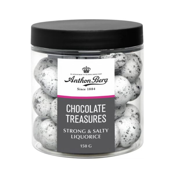 Chokladdragéer Stark & Salt Lakrits
