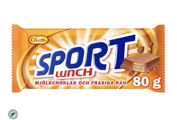 Sportlunch Mjölkchoklad & Frasiga Rån