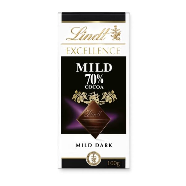 Excellence Mörk Chokladkaka Mild 70%