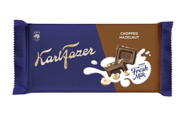 Chokladkaka Hackade Hasselnötter
