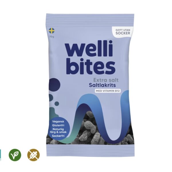 Saltlakrits Extra Salt